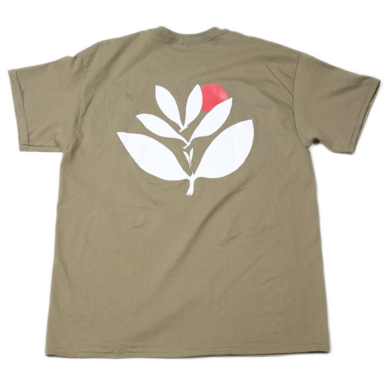 Magenta Skateboards Fly Tee Beige back