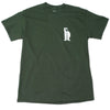 Magenta Skateboards Paint Tee Green front