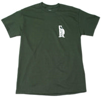 Magenta Skateboards Paint Tee Green front