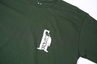 Magenta Skateboards Paint Tee Green front detail