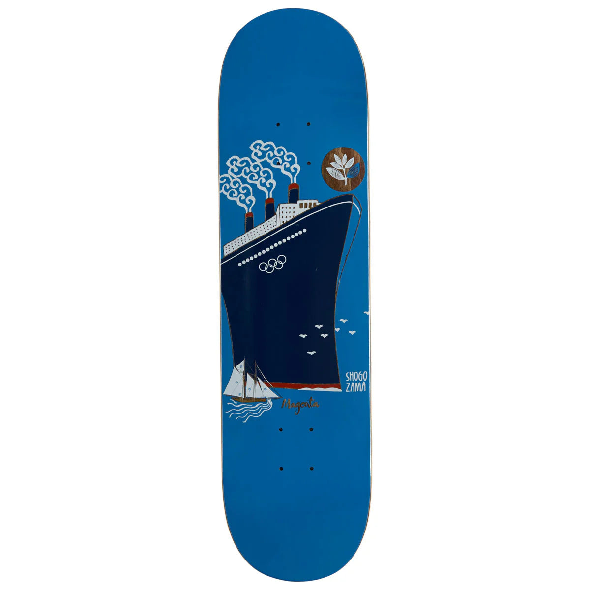 Magenta Skateboards Shogo Zama Nautic Skateboard Deck main