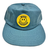 Picture Show Skateboards Be Kind Rewind Strapback Short Brim Hat Teal