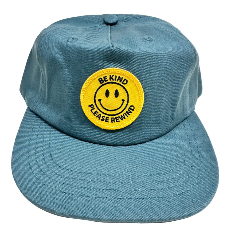 Picture Show Skateboards Be Kind Rewind Strapback Short Brim Hat Teal