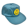 Picture Show Skateboards Be Kind Rewind Strapback Short Brim Hat Teal