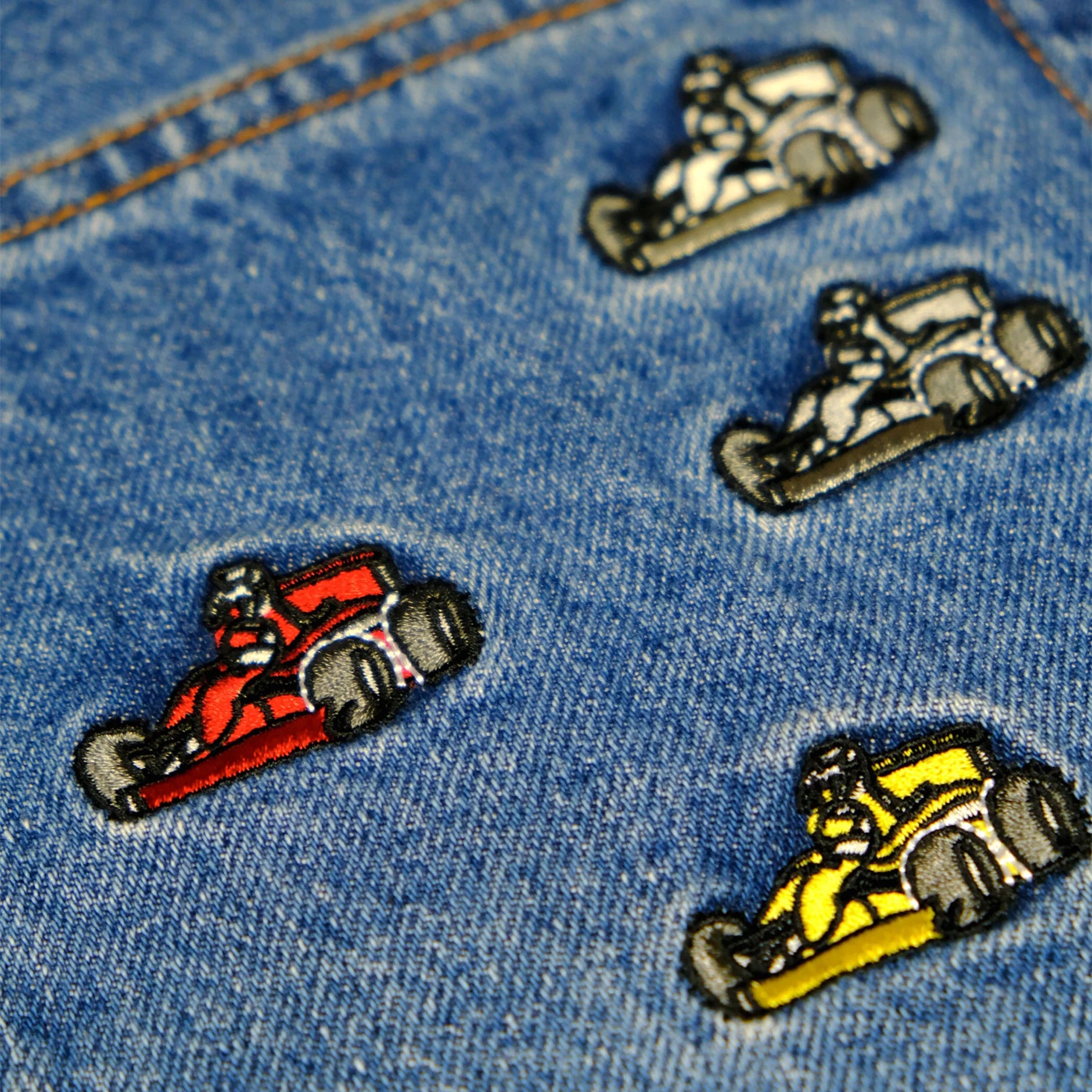 Snack Pole Position Jorts