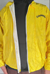 Vintage Camel Cigarettes Windbreaker Yellow 1992 XL