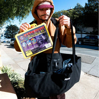 Snack XXXL Tote Black