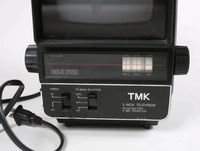 Vintage TMK 5” Black & White TV Retro Mini CRT Working