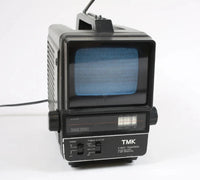 Vintage TMK 5” Black & White TV Retro Mini CRT Working