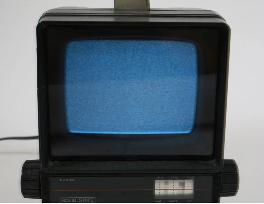 Vintage TMK 5” Black & White TV Retro Mini CRT Working