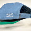 Theories Alone Again Short Brim Snapback Hat Slate