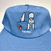 Theories Alone Again Short Brim Snapback Hat Slate