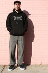 Theories PUNCHOUT Varsity Heavyweight Hoodie on model