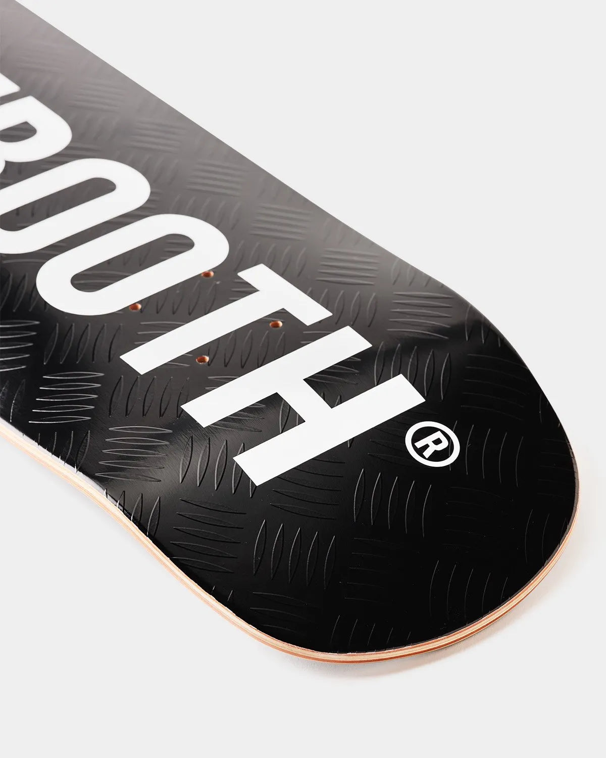 Tightbooth CP LOGO CRUISER BLACK Skateboard Deck bottom 3d detail