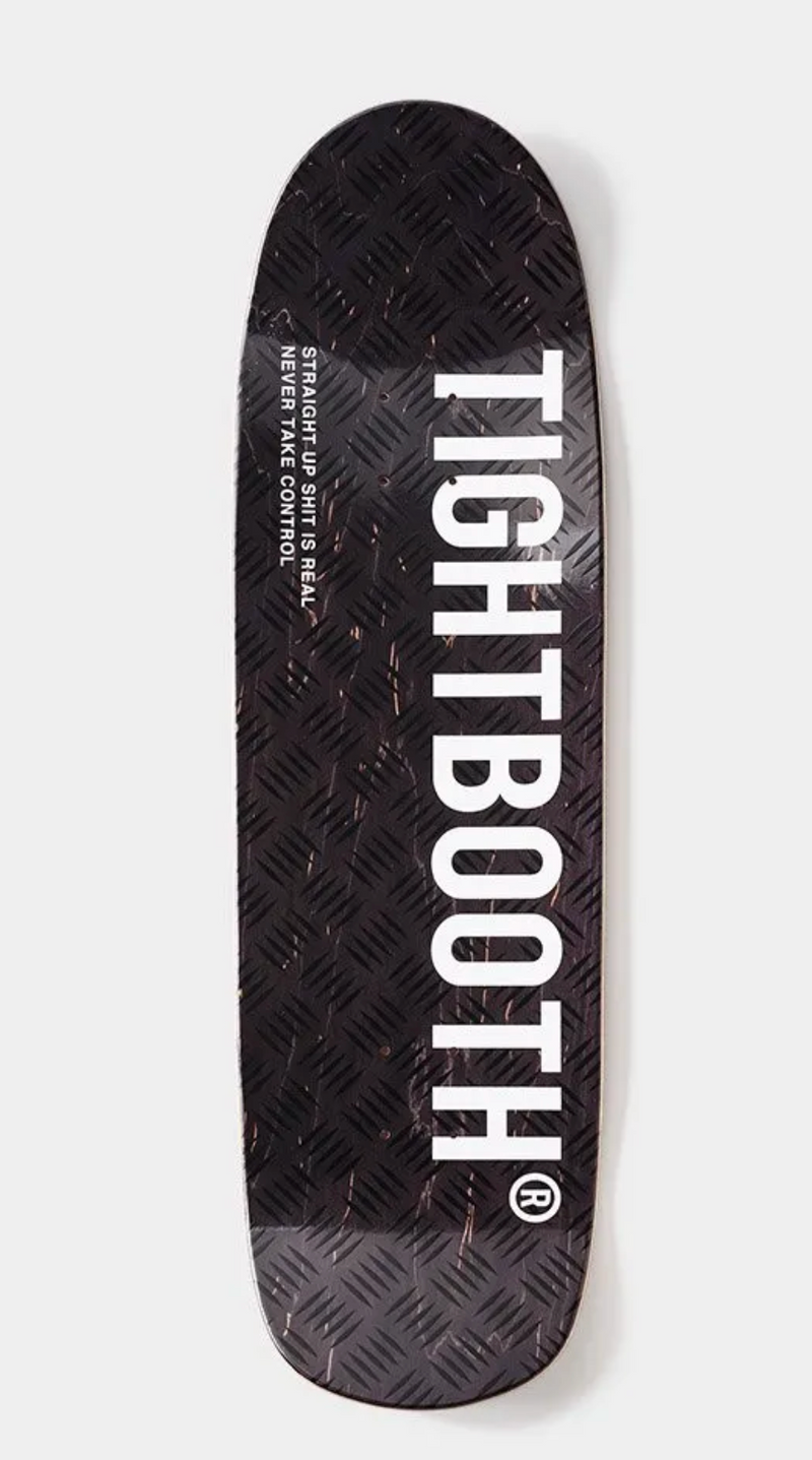 Tightbooth CP LOGO CRUISER BLACK Skateboard Deck top