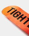 Tightbooth CP LOGO ORANGE Skateboard Deck bottom graphic detail