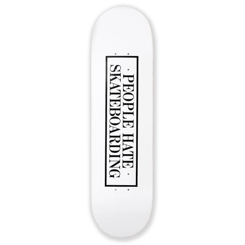 Tightbooth PEOPLE HATE SKATE Skateboard Deck graphic main
