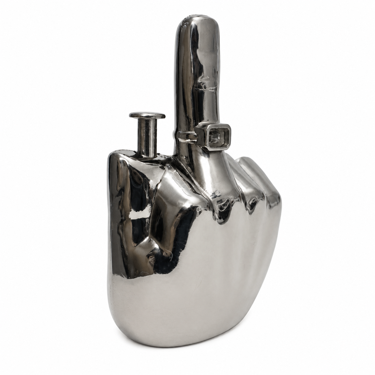 Vintage Middle Finger Novelty Butane Lighter