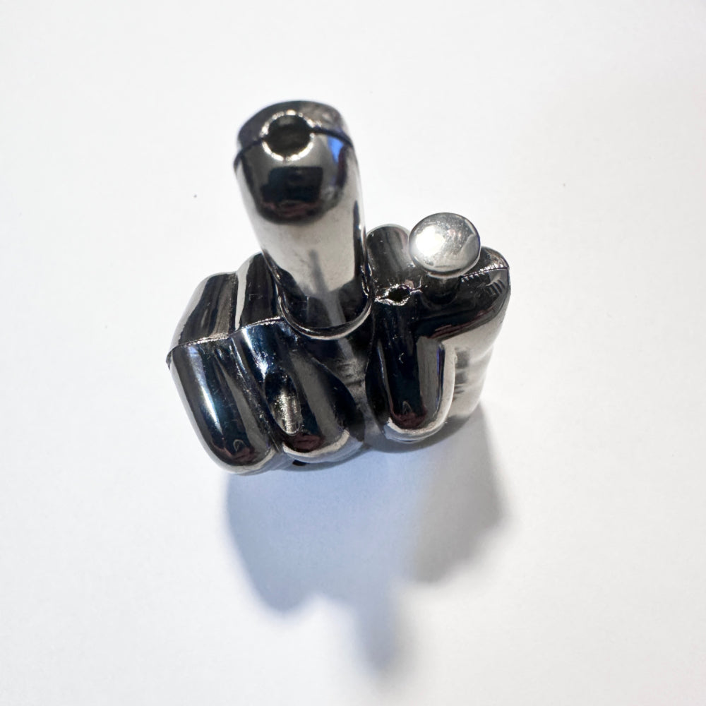 Vintage Middle Finger Novelty Butane Lighter