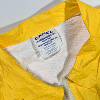 Vintage Camel Cigarettes Windbreaker Yellow 1992 XL