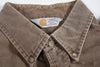 Vintage Carhartt 90's Workshirt Brown XXL collar