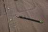 Vintage Carhartt 90's Workshirt Brown XXL stain on front middle
