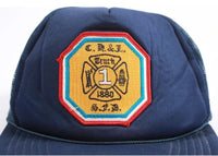 Vintage Miller Lite Mesh Trucker Snapback Cap Marineblau