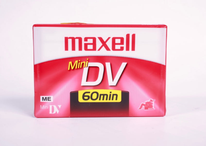 Vintage 3x Mini DV Tapes 60 mins maxell