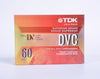 Vintage 3x Mini DV Tapes 60 mins TDK