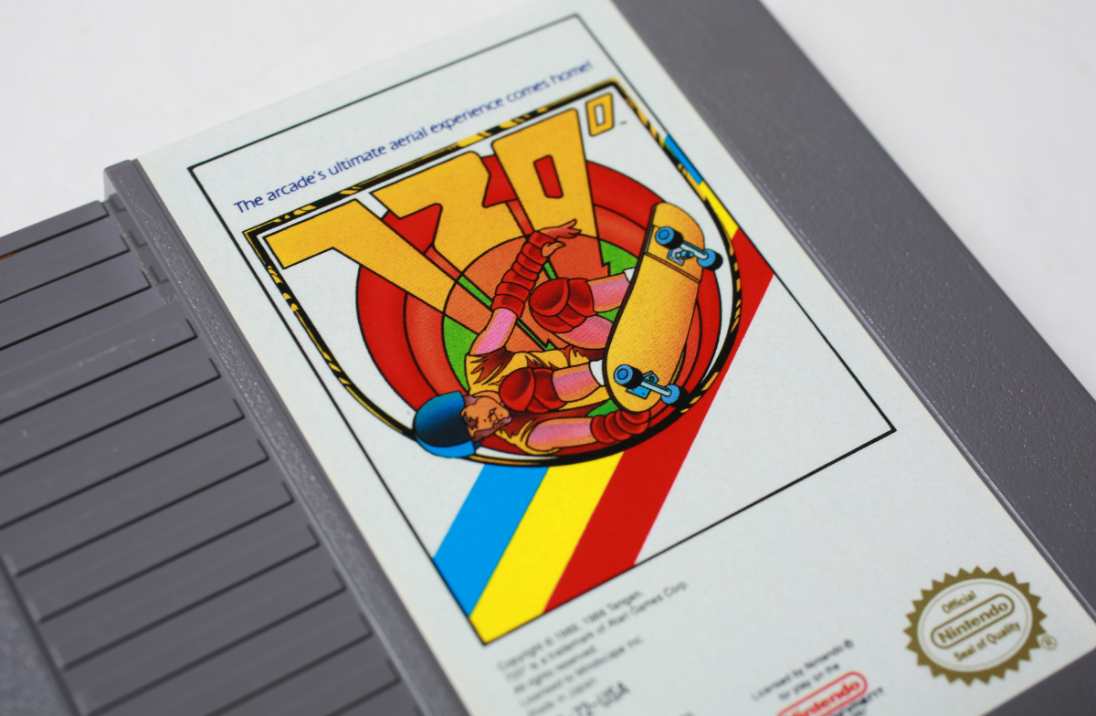 Vintage 720° Skateboarding NES Nintendo Game