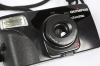 Vintage Olympus Infinity Zoom 2000 35mm Point & Shoot Film Camera