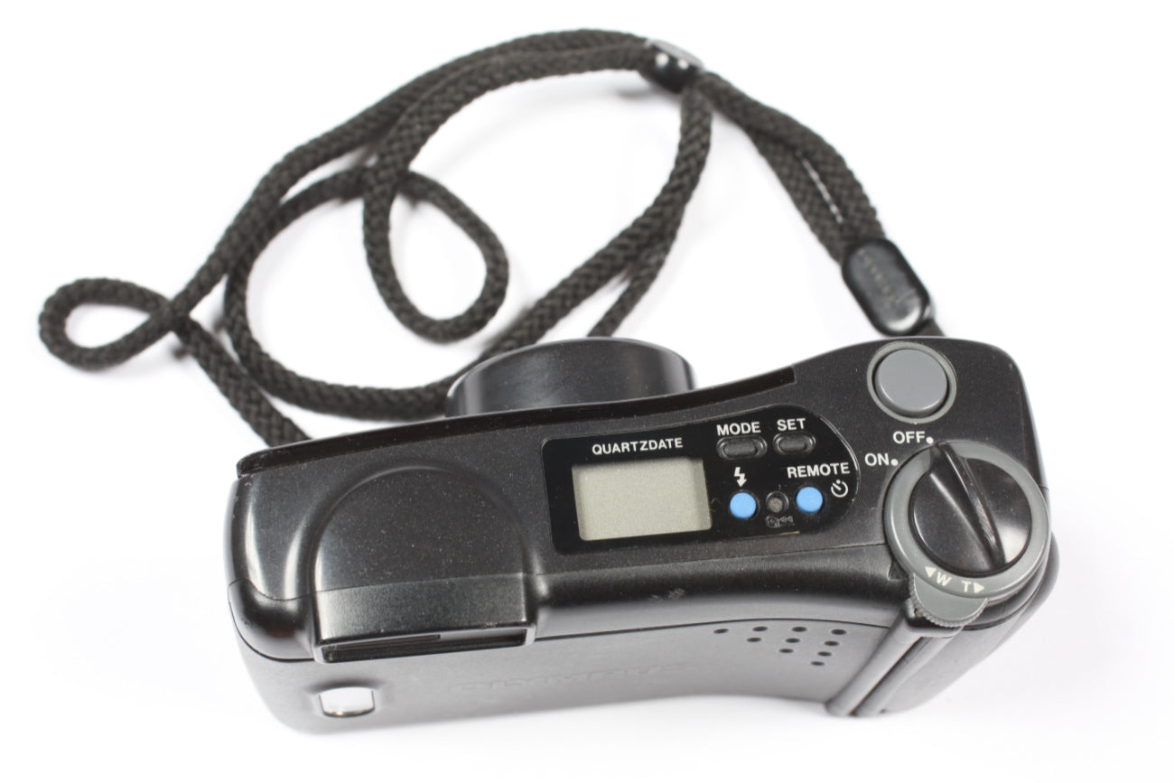 Vintage Olympus Infinity Zoom 2000 35mm Point & Shoot Film Camera