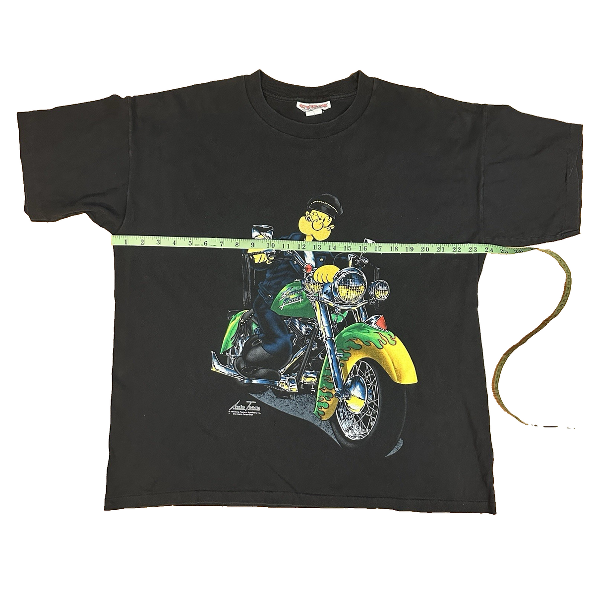 Vintage Popeye Motorcycle Single Stitch Tee Black XL – THEORIES OF Vintage Popeye Motorcycle Single Stitch Tee Black XL – THEORIES OF