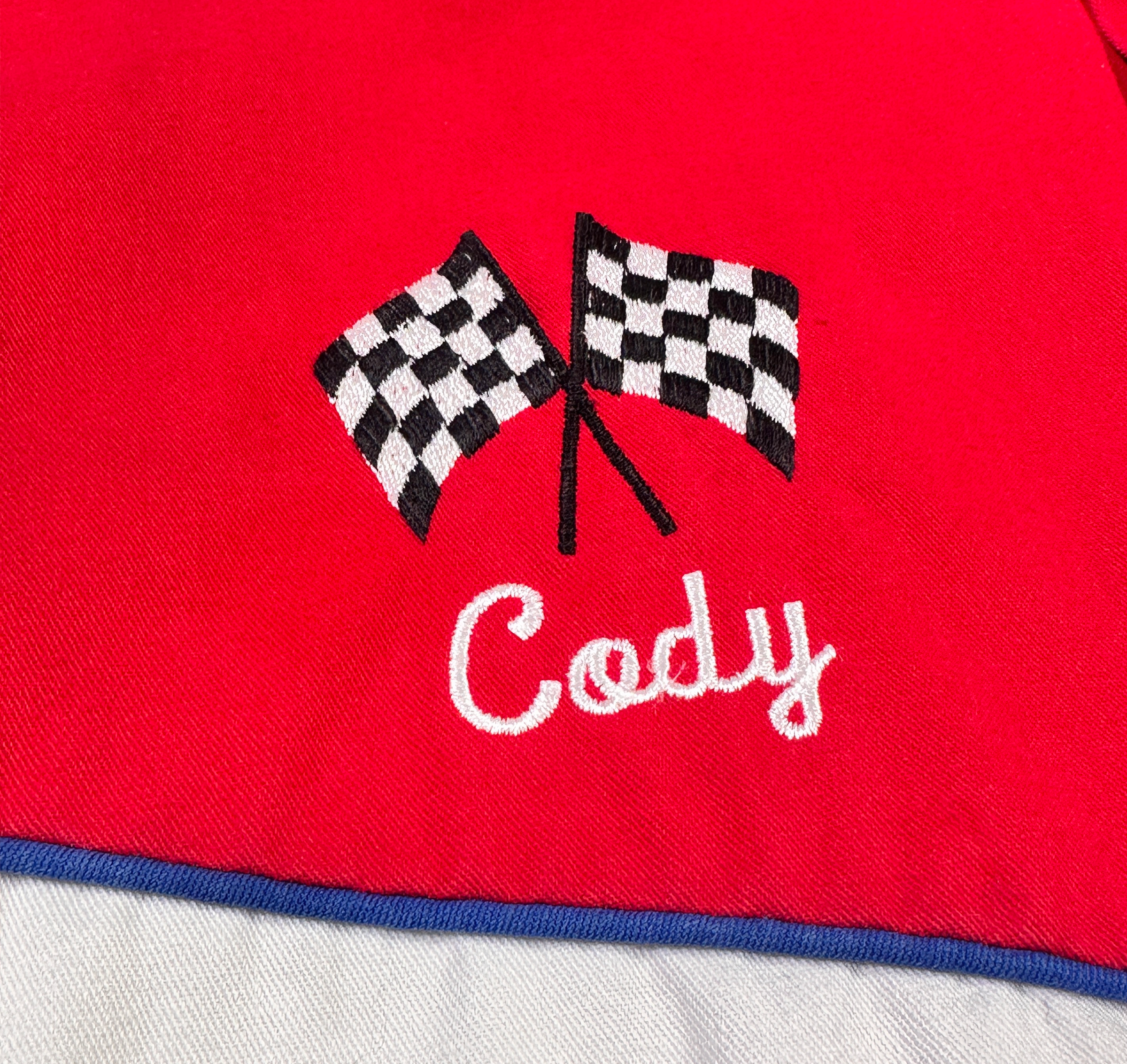 Vintage Racing Pit Crew Racing Work Shirt XXL