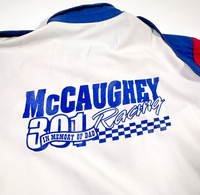 Vintage Racing Pit Crew Racing Work Shirt XXL