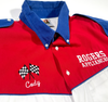 Vintage Racing Pit Crew Racing Work Shirt XXL
