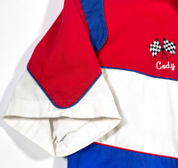 Vintage Racing Pit Crew Racing Work Shirt XXL