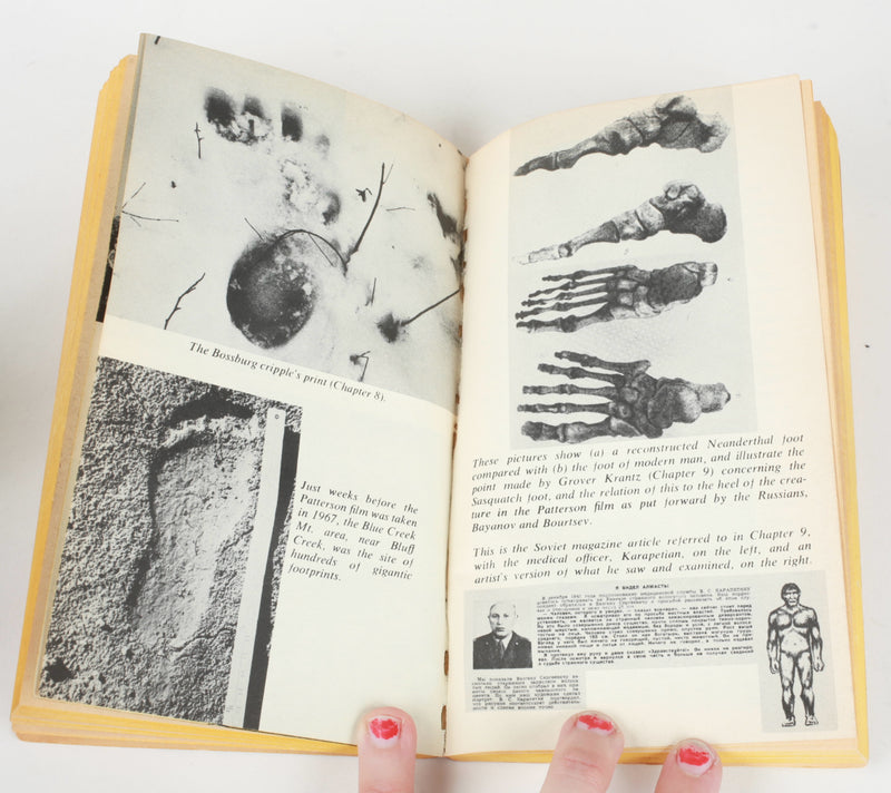 Vintage Sasquatch Book by Don Hunter & Rene Dahinden 1975