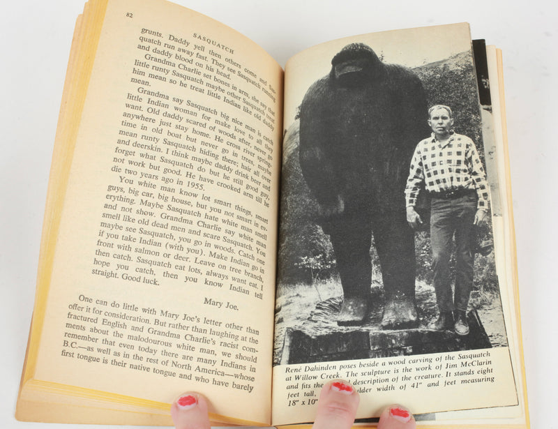 Vintage Sasquatch Book by Don Hunter & Rene Dahinden 1975