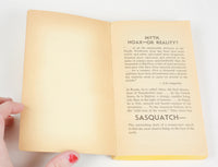Vintage Sasquatch Book by Don Hunter & Rene Dahinden 1975