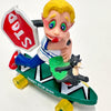 Vintage Skateboard Smack Ups Sammy Stop Sign Skateboarding Toy 1986 front detail