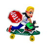 Vintage Skateboard Smack Ups Sammy Stop Sign Skateboarding Toy 1986 main