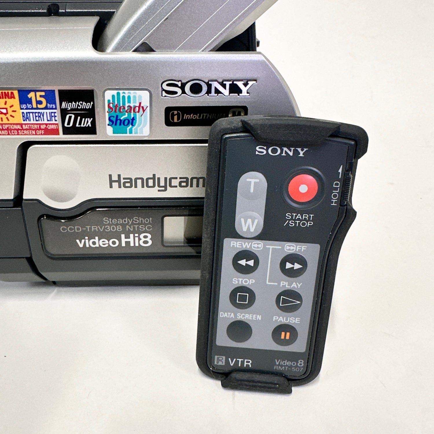 Vintage Sony Handycam Vision Hi-8 CCD-TRV308 Video Camera