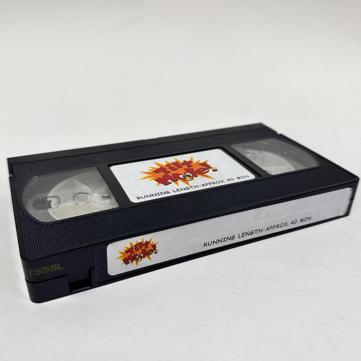 Vintage Tilt Mode Skateboards "Tilt Mode!" Skate Video VHS Tape side