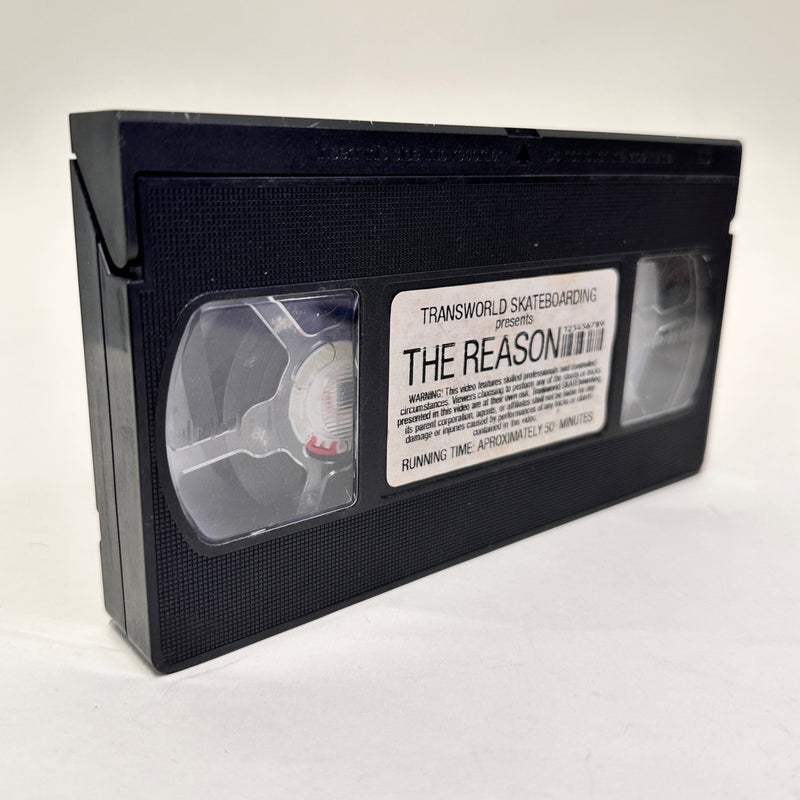 Vintage Transworld Skateboarding "The Reason" Skate Video VHS Tape 1999