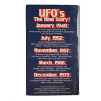 Vintage UFOs Past Present & Future Book back
