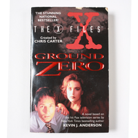 Vintage X-Files Ground Zero Book 1995