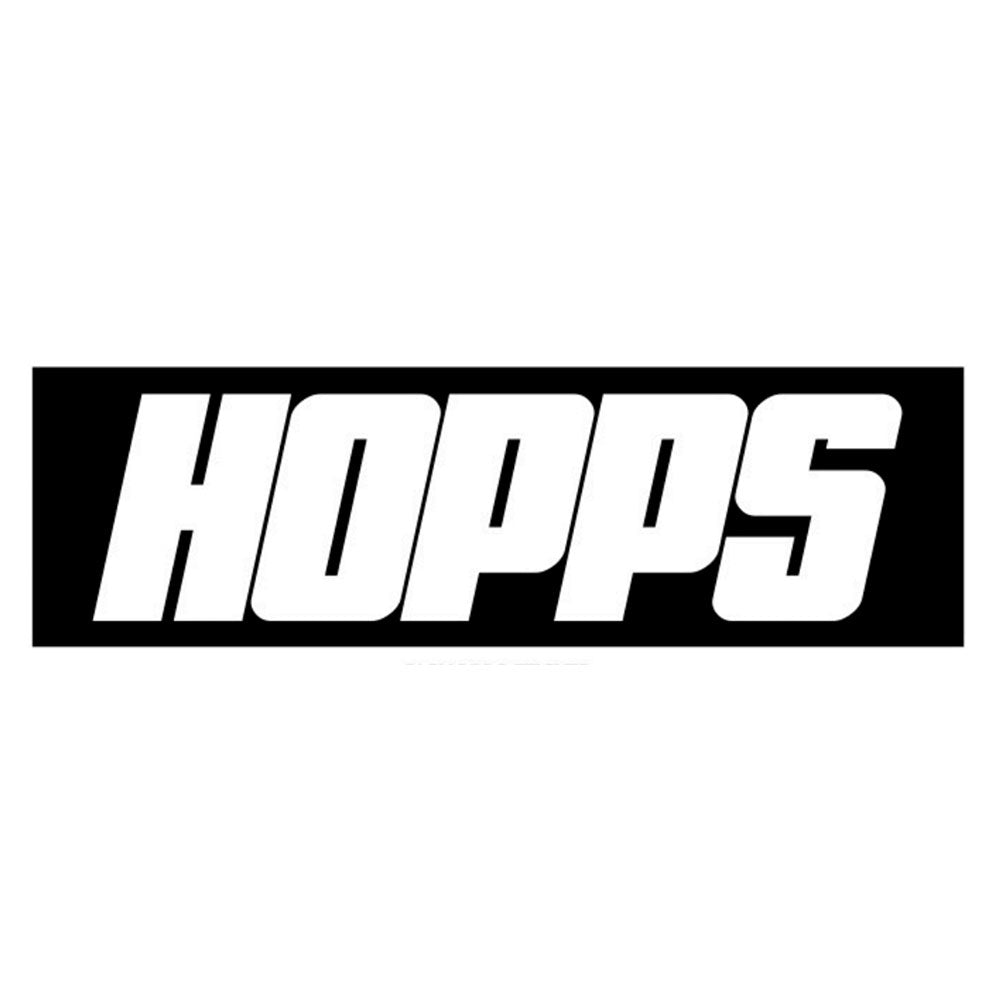 HOPPS Big Hopps Logo Black/White Sticker Pack of 10