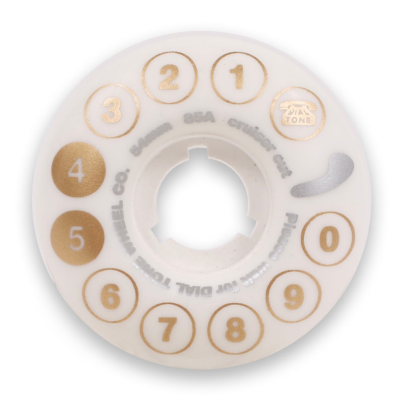 Dial Tone Wheel Co. Rotary Standard Cruiser Wheels 85A 54mm