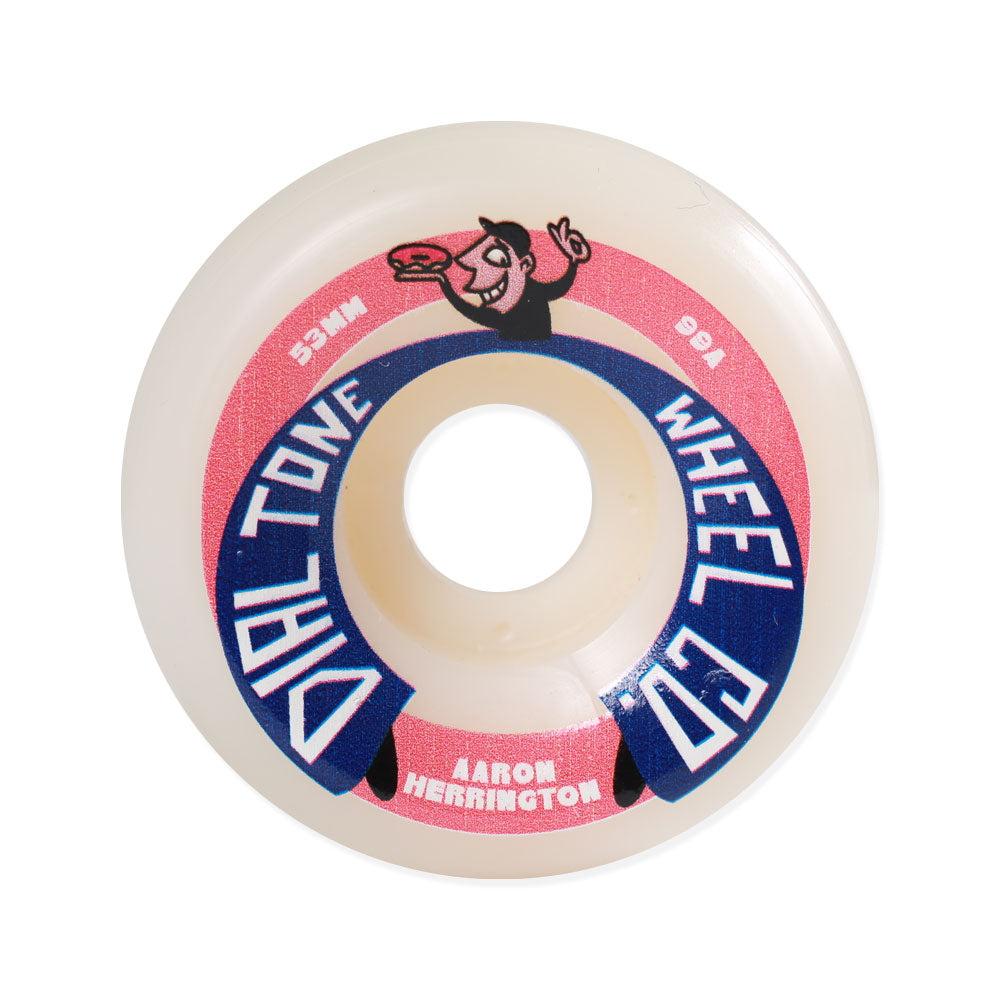 Dial Tone Wheel Co. HERRINGTON FRESH SERVED CONICAL 99A 53MM WHEELS Front